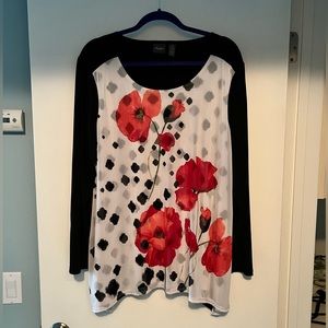 Chicos poppy blouse